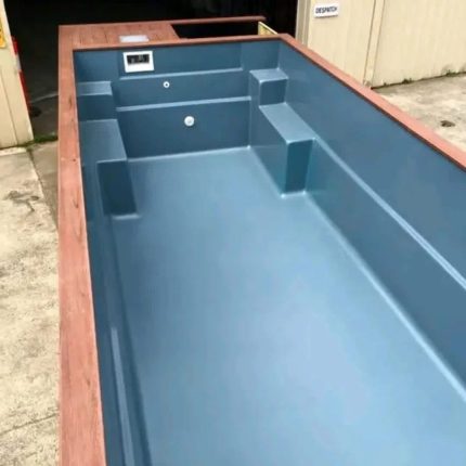Piscina compacta en contenedor 6 m – Confort Plus
