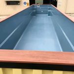 Piscina compacta en contenedor 6 m – Confort Plus