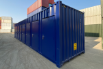 Contenedor 40 pies High Cube «Multibox» – 8 compartimentos con puertas peatonales (self storage)