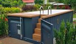 Piscina contenedor premium 6,11 m – lista para instalar