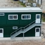 Monobloque oficina de dos plantas 60 m² «Green Energy» – proyecto incluido y fotovoltaica de 3 kW (aislamiento 100 mm)