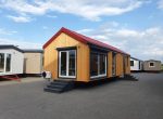 Casa móvil «Reale I» 12x4 m – chalet residencial con 3 dormitorios (acabados de madera y diseño moderno)