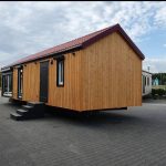 Casa móvil «Reale I» 12x4 m – chalet residencial con 3 dormitorios (acabados de madera y diseño moderno)