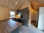 Casa móvil «Reale I» 12x4 m – chalet residencial con 3 dormitorios (acabados de madera y diseño moderno)