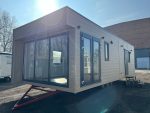 Casa móvil «Camp II» – diseño escandinavo de madera (cocina premium y acabados de lujo)