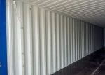 Contenedor marítimo 40 pies High Cube – azul (nuevo, primer viaje – altura extra)