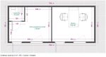 Contenedor social 21 m² (7x3 m) – vestuario con WC y calefacción (aislamiento premium 100 mm)