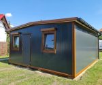 Casa contenedor 35 m² «A Cottage» – vivienda 4 estaciones (aislamiento premium 100 mm PUR)