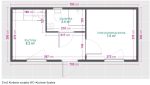 Contenedor social 21 m² (7x3 m) «Full Pack» – cocina, baño con ducha y vestuario (aislamiento 100 mm)