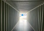 Contenedor marítimo 40 pies High Cube – azul (nuevo, primer viaje – altura extra)