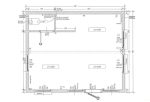 Módulo comercial 29,4 m² (6×4,9 m) – tienda prefabricada aislada con persianas y calefacción