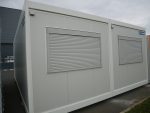 Módulo prefabricado 50 m² (doble acoplado) – oficina aislada 80 mm (8,24 m x 6 m)