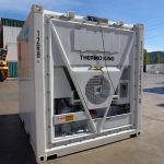 Cámara frigorífica móvil 10 pies (nueva) – suelo plano y acceso facilitado (-40 °C / +30 °C)