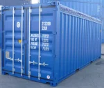 Contenedor 20 pies Open Top nuevo – techo abatible para carga con grúa (lona incluida)