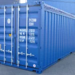 Contenedor 20 pies Open Top nuevo – techo abatible para carga con grúa (lona incluida)