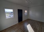 Contenedor oficina social 15 m² (6×2,5 m) – monobloque aislado 100 mm (listo para usar)
