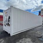 Contenedor frigorífico 40 pies High Cube usado (2014) – motor Thermo King (altura extra 2,90 m)