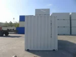 Contenedor marítimo 20 pies High Cube (HC) – blanco (nuevo primer viaje – altura extra 2,89 m)