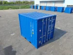 Contenedor marítimo 10 pies estándar nuevo – azul (3 metros x 2,60 m)