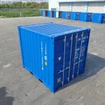 Contenedor marítimo 10 pies estándar nuevo – azul (3 metros x 2,60 m)