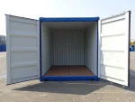 Contenedor marítimo 10 pies estándar nuevo – azul (3 metros x 2,60 m)