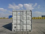 Contenedor marítimo 20 pies High Cube (HC) – blanco (nuevo primer viaje – altura extra 2,89 m)