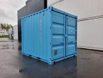Contenedor taller 10 pies – caja de almacén blindada con puerta lateral