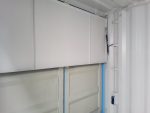 Contenedor taller 10 pies – caja de almacén blindada con puerta lateral
