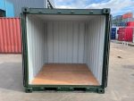 Contenedor almacén 8 pies «Storage» – verde (2,44 m x 2,20 m) caja compacta