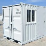 Mini contenedor 12 pies (3,6 metros) – almacén compacto y robusto de acero Corten