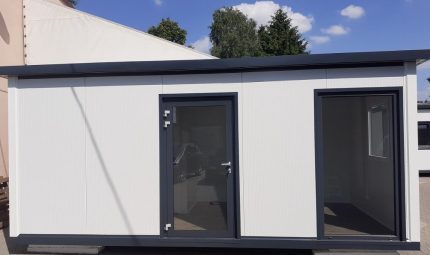 Módulo habitable 17 m² (6×2,9 m) «Studio» – con cocina y baño (aislamiento premium 100 mm)