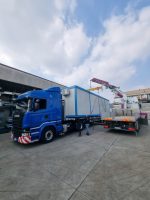 Monobloque oficina de ventas «Glass» 12×2,5 m – cristalera panorámica y aislamiento 100 mm (climatizado)
