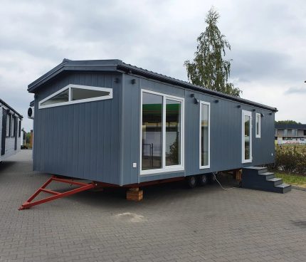 Casa móvil premium 10x4 m (40 m²) – nueva, amueblada y aislada (acabados de lujo)