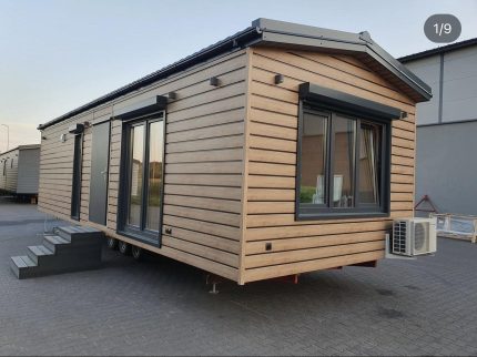Casa móvil «Tempesta II» 10,5 x 3,8 m – 3 dormitorios con suelo radiante (acabados premium)