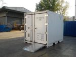 Cámara frigorífica móvil 10 pies (nueva) – suelo plano y acceso facilitado (-40 °C / +30 °C)