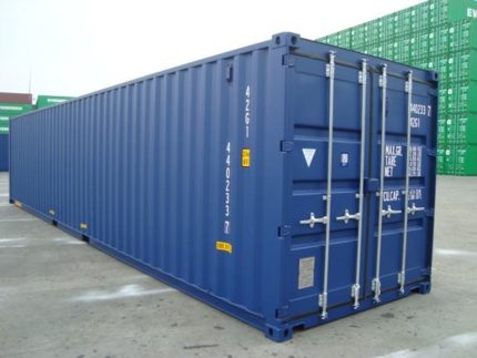 Contenedor 40 pies «Double Door» (túnel) nuevo – doble apertura frontal/trasera