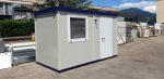 Monobloque prefabricado aislado 4x2 m para uso de oficina – equipamiento completo (nuevo)