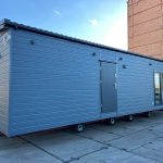 Casa móvil residencial «King I» 12x4 m – altura 2,60 m y aislamiento extra de 20 cm (triple acristalamiento)