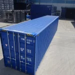 Contenedor marítimo 40 pies High Cube (HC) – nuevo primer viaje (altura extra 2,89 m)