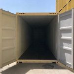 Contenedor 40 pies High Cube «Clase A» – beige (usado seleccionado / reacondicionado)