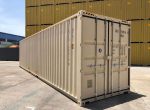 Contenedor 40 pies High Cube «Clase A» – beige (usado seleccionado / reacondicionado)